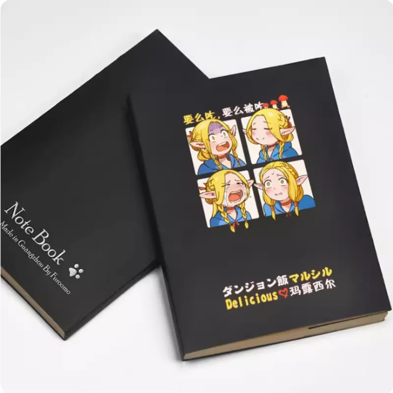 

Anime Delicious in Dungeon Diary School Notebook Paper Agenda Planner Sketchbook Gift For Kids Notebooks 2339