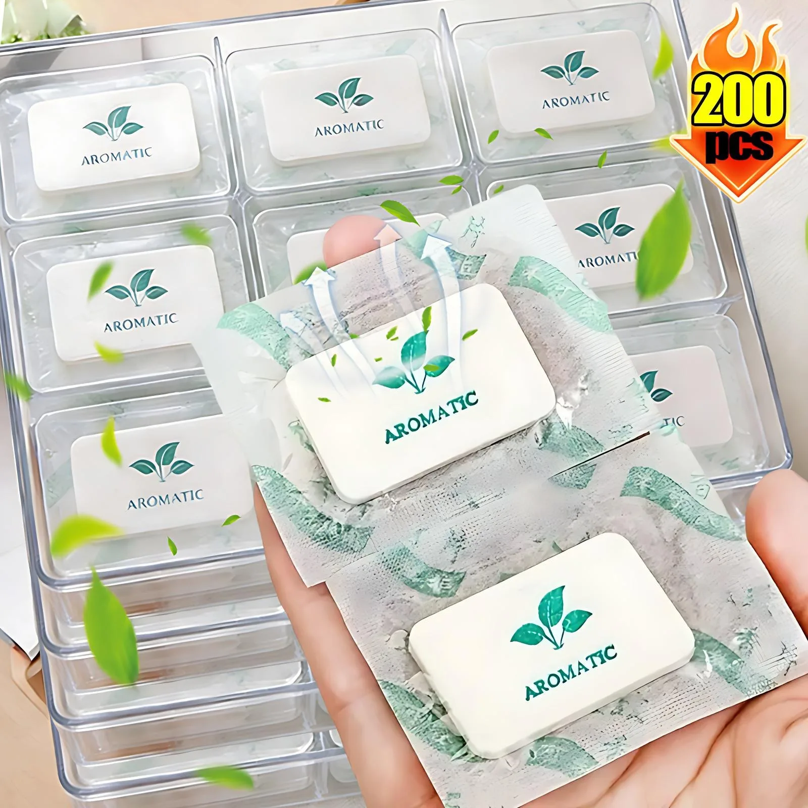 Jasmine Fragrance Bag Air Freshener Scented Sachet for Wardrobe Drawer Scents Closet Car Perfume Deodorizing Home Smell Remover