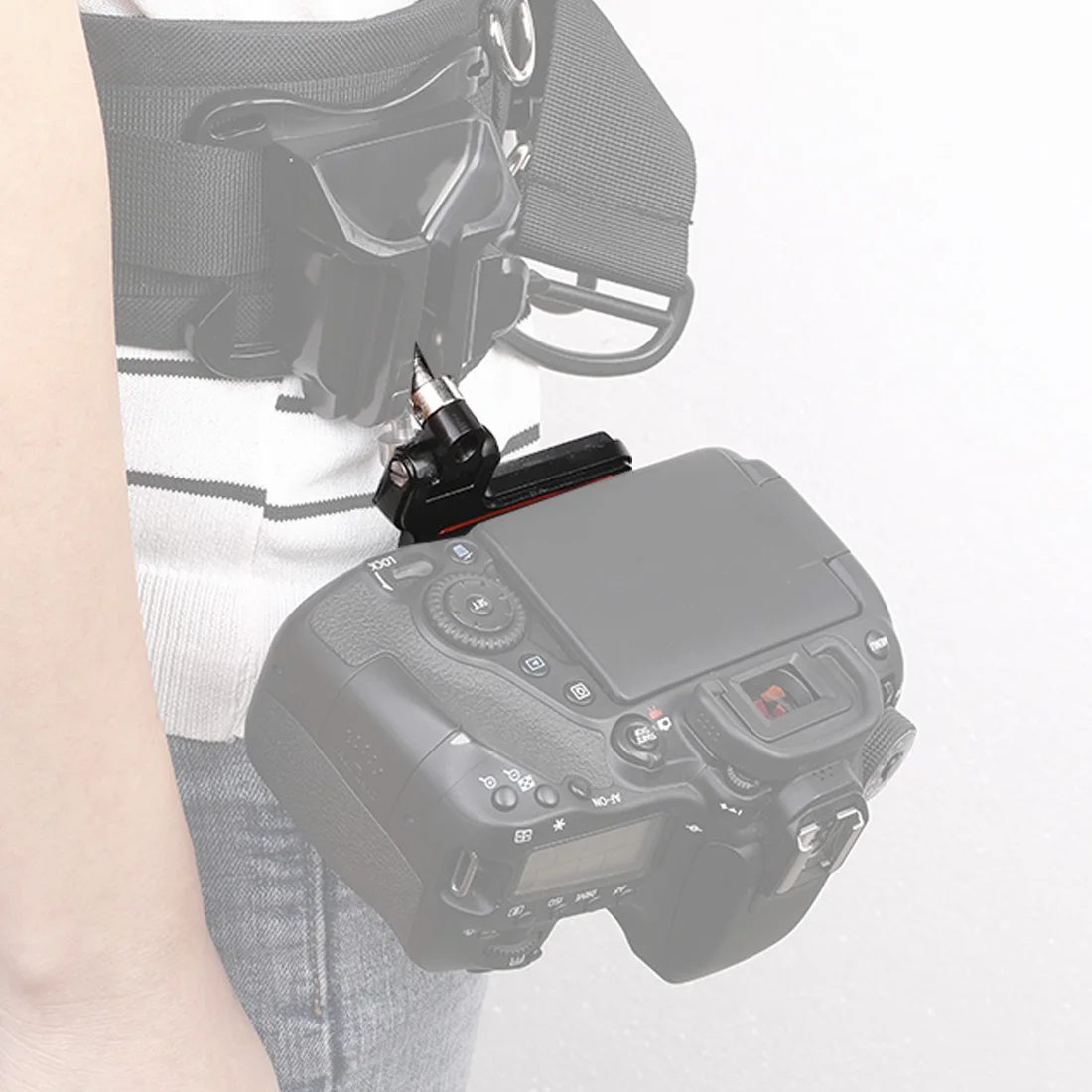 Accessorio Videocamera Universale Adattatore A Sgancio Rapido Per Treppiedi - Piastra Vite 1/4", Compatibile Con DSLR E Videocamere Attacco Rapido Fotocamera - Foto 8