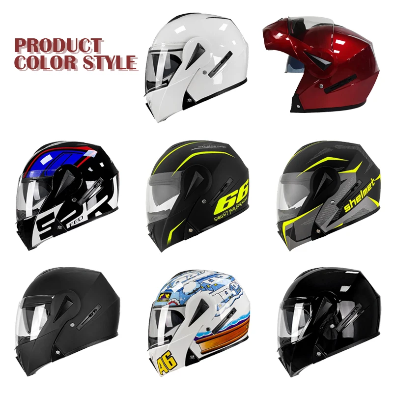 ������� ��� �ø� �� ������� ��� DOT ���� ����ũ�ν� ���̽� ��� ��� ������ Capacete De Moto 4 Seasons