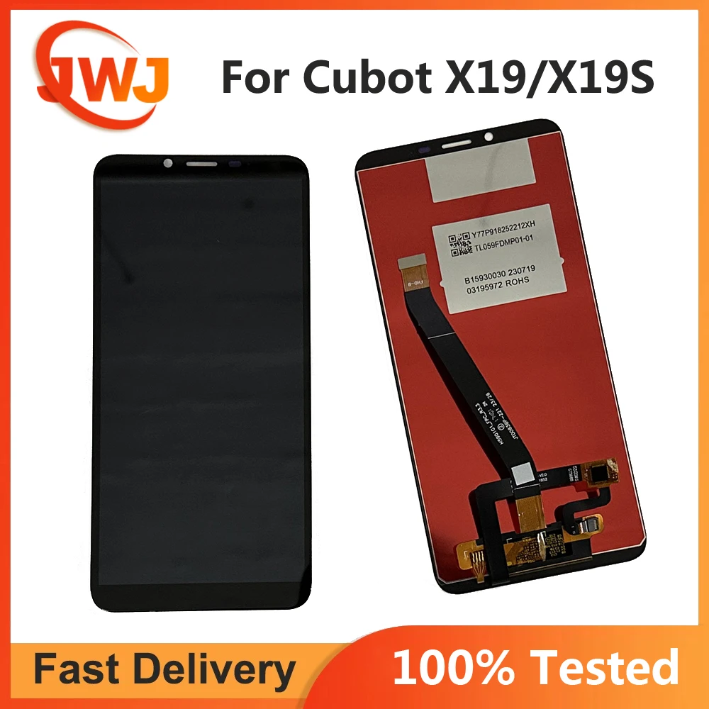 Протестировано для ЖК-дисплея Cubot X19 и детской замены для Cubot X 19 X19S ЖК-дисплей Ремонт экрана