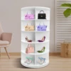 20 Pairs 5-tier Rotating Shoe Rack Free Standing Shoe Rack Shoe Organizer for Entrance Livingroom Bedroom Cloakroom 2