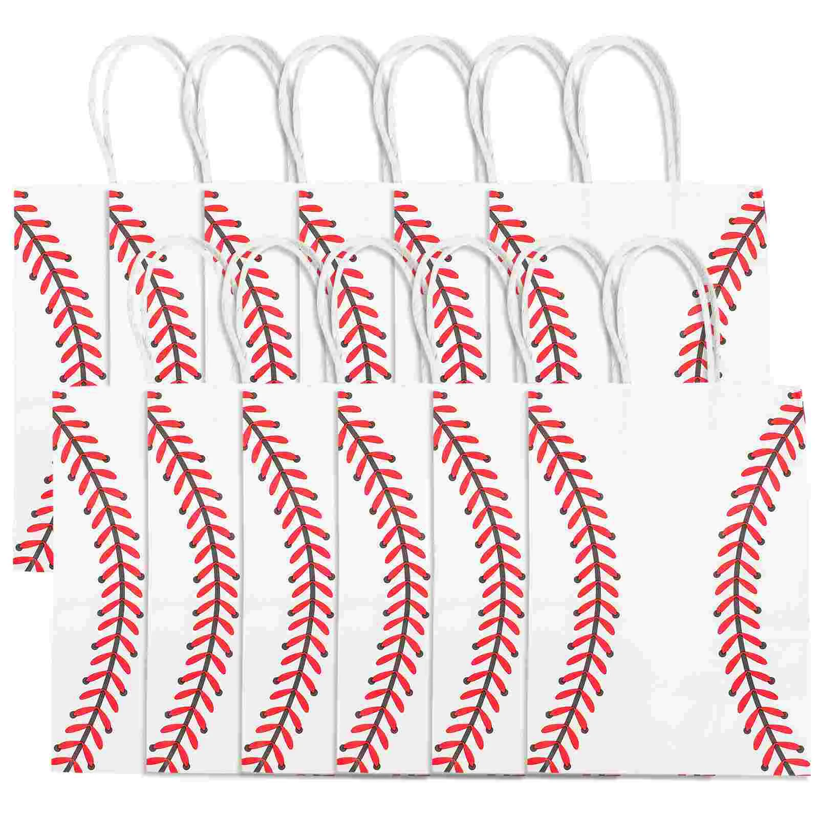 BaseballBagSportsGiftBagsReliableKraftPaperSmallSizeGoodie