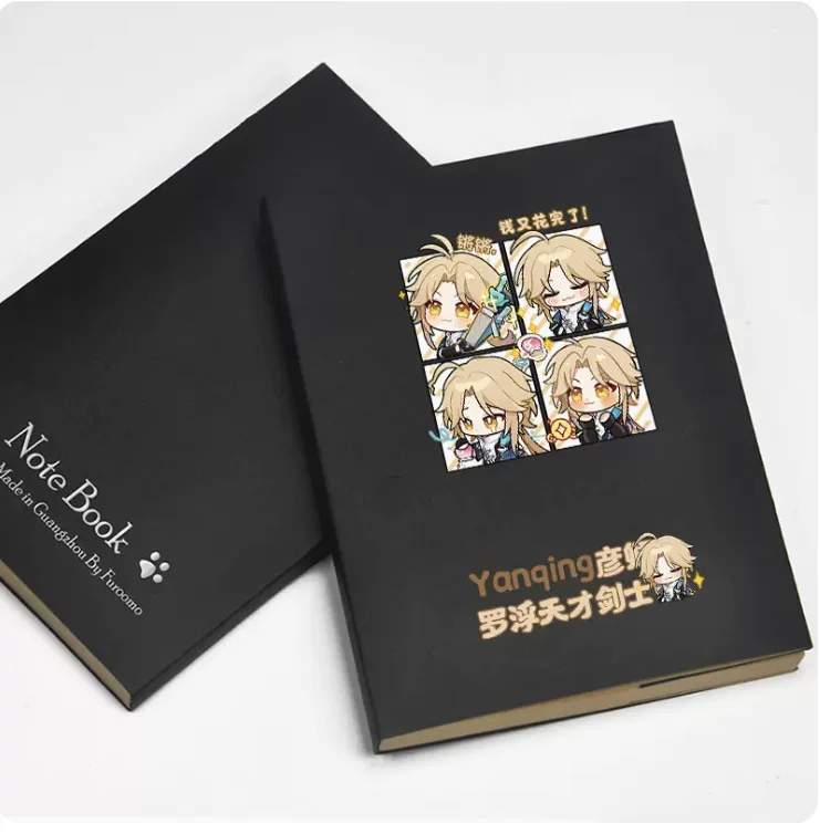 Anime Honkai: Star Rail Yanqing  Diary School Notebook Paper Agenda Schedule Planner Sketchbook Gift For Kids Notebooks 1794