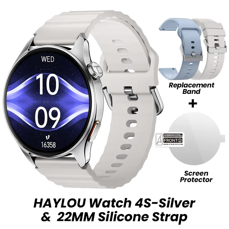 HAYLOU Watch 4S GPS Smartwatch 1.43” HD AMOLED Display 5 Satellite GPS Positioning 120+ Workout Modes Sport Fitness Smart Watch - Image 10