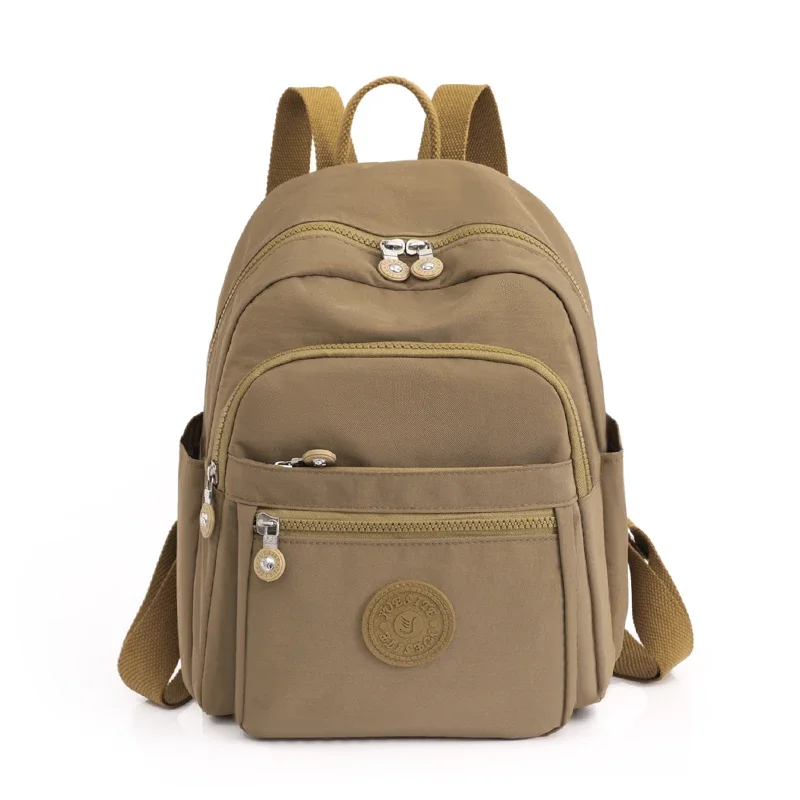 

Wear Female Multi-Pocket Backpack Backpack Women Mochilas Bag Nylon Rucksack School Campus Travel Daypacks Girls Resistant