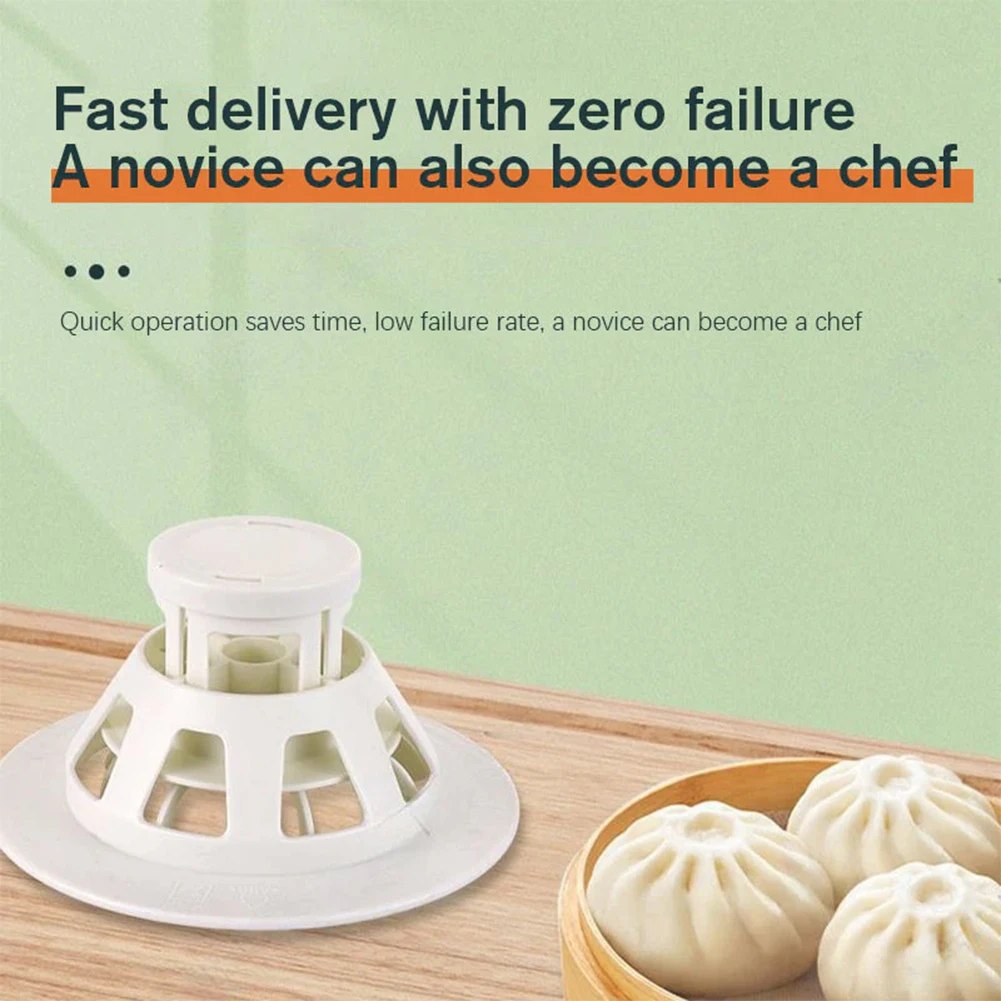 Bun Making Mould Chinese Baozi Molds DIY Pastry Pie Dumpling Maker Baking And Pastry Steamed Stuffed Tool Kitchen Accessories