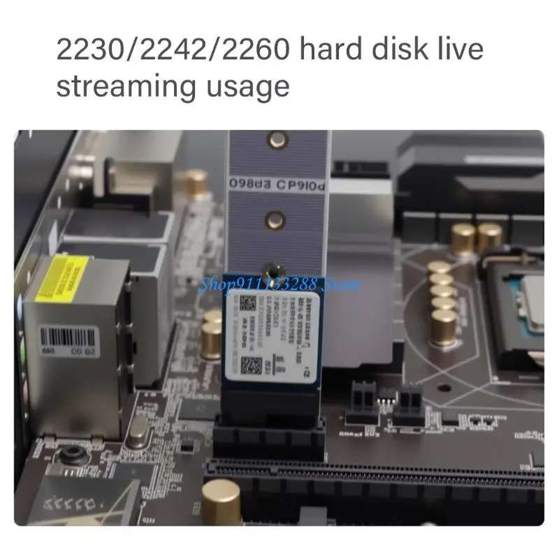 G88D PCIE 5.0 X1-M.2 어댑터 카드 NVME 확장 M 키 인터페이스 M.2 지원 2280/2242/2230 빠른 설치