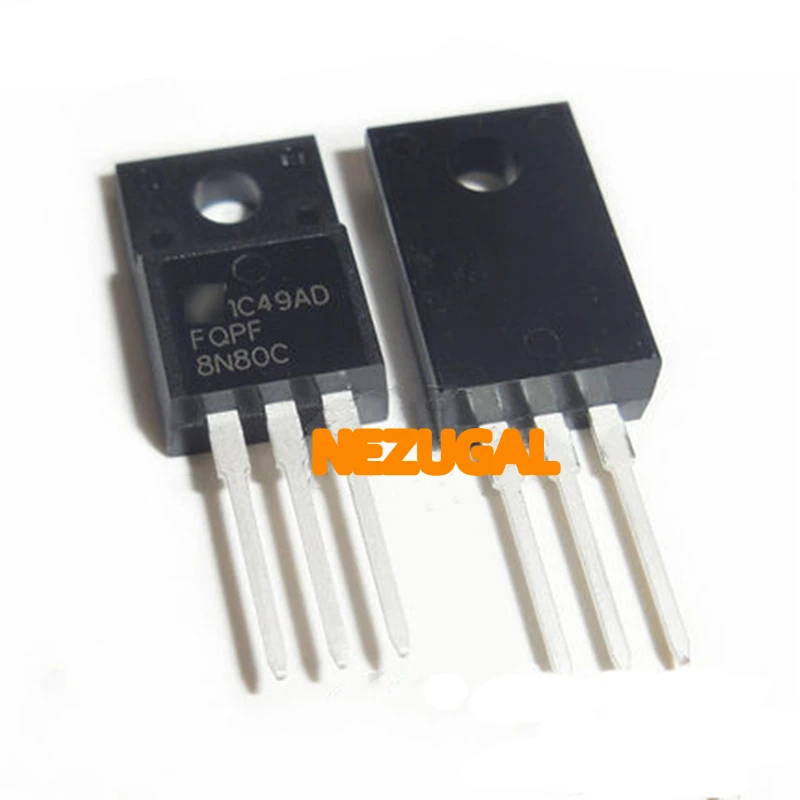 

10 шт FQPF8N80C TO-220F 8N80 FQPF8N80 FQPF8N50C FQPF8N50 FQPF8N60C FQPF8N60 FQPF8N65C FQPF8N65 FQPF8N70C FQPF8N90C транзистор