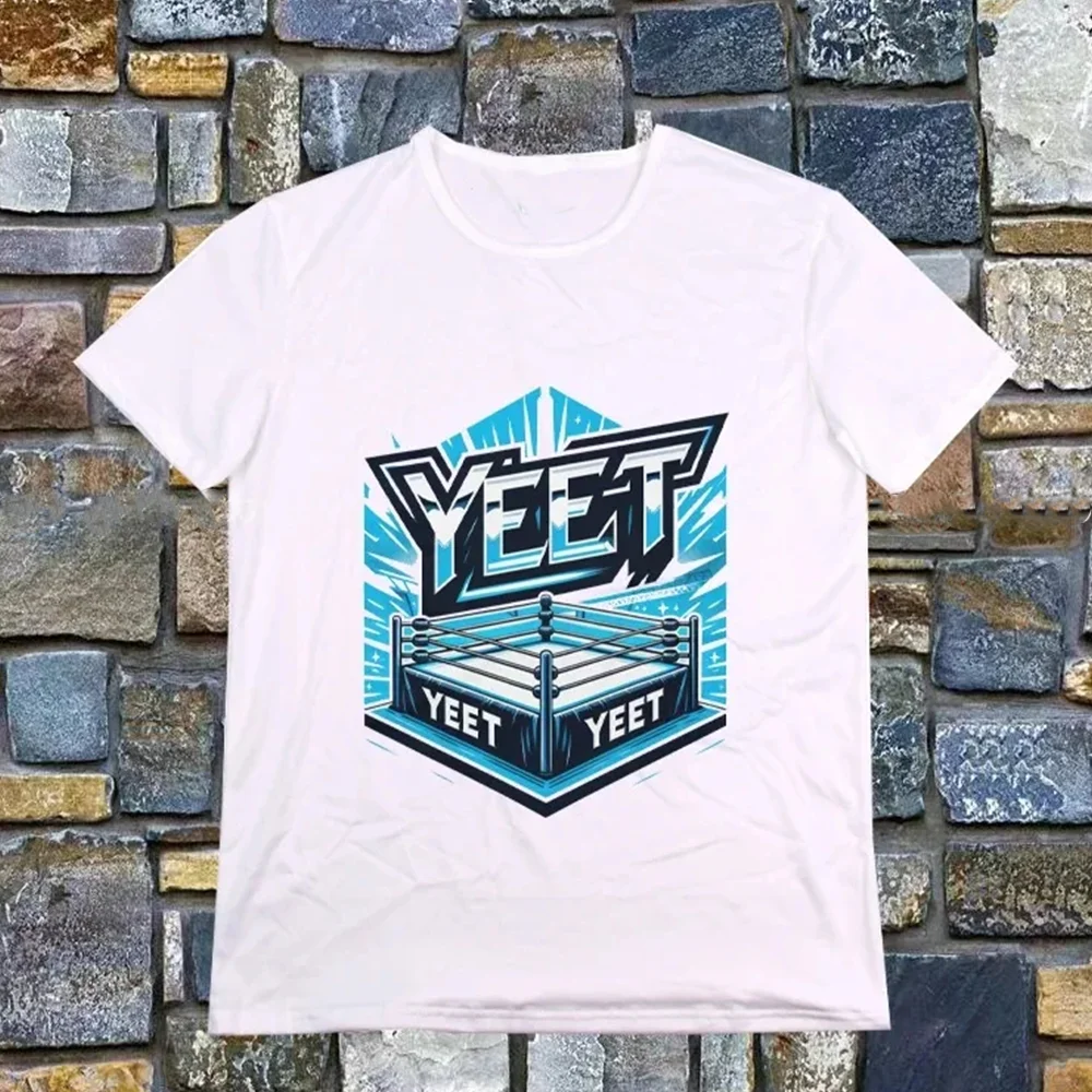 2024 Luxury Brand Retro Jey Uso Yeet Casual Short Sleeved New Arrival Summer Fashion T-Shirt Cotton Top Unisex Adults/Kids 2