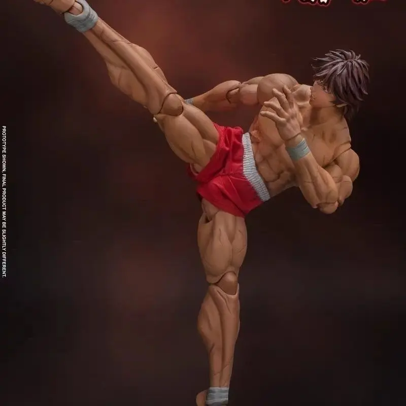 Экшн-фигурки героев аниме Baki Hanma Baki Kibk 01 1/12 Son Of Ogre