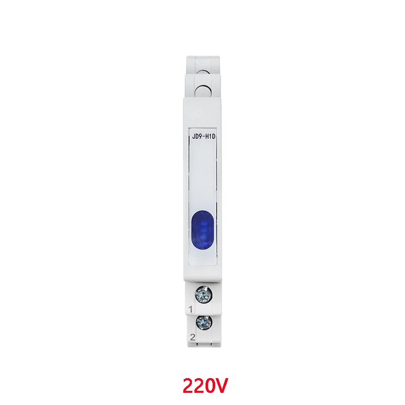 Ouitble Led-display op DIN-rail, rood-groen, modulaire weergave JD9-weergave op DIN-rail AC DC rood/groen verlicht PC 20 mA voor de weergave van signalen in telecommunicatie, elektriciteit enz