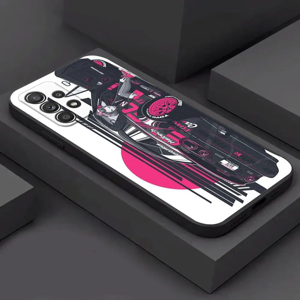 Tokyo JDM Drift Sports Car Soft Phone Case Cover