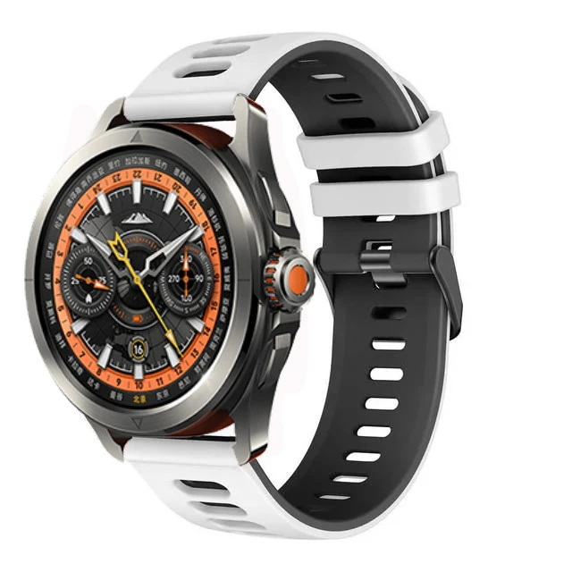 Universal 22mm & 20mm Silicone Smartwatch Strap - Premium Wristband Bracelet
