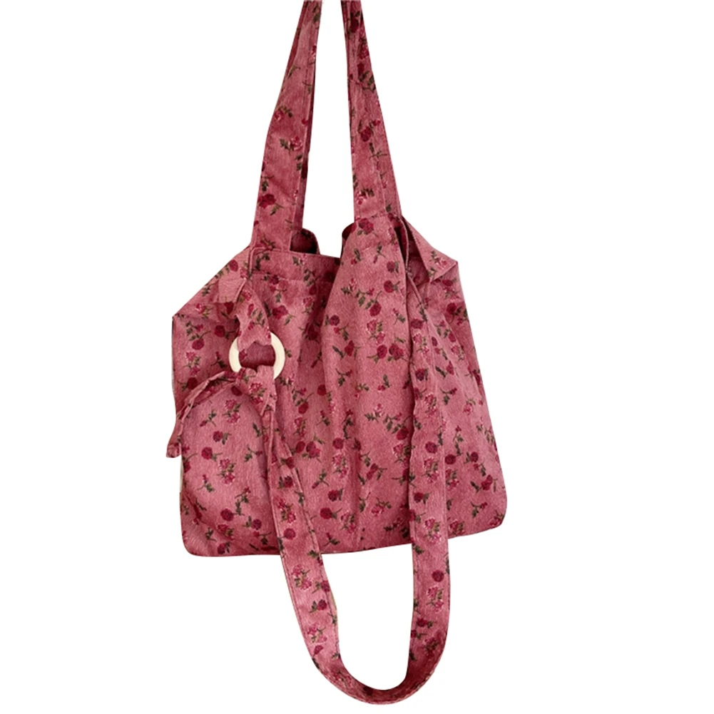 

Модная женская Холщовая Сумка-тоут, повседневный мессенджер на плечо в стиле ретро, Вместительная дорожная сумка для покупок