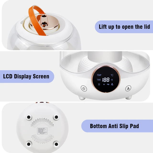 3 IN 1 Humidifiers For Bedroom Cool Mist Humidifiers 4