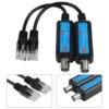 1Pair 10/100Mbps 1CH Passive IP NVR Coaxial Transmitter Receiver Extender for IP NVR Camera Extender over Coax for NVR 4