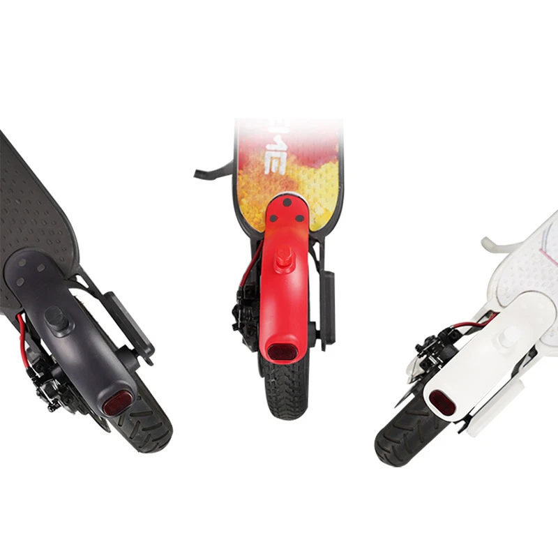 Rear Fender for Xiaomi M365/Pro/Mijia Mi 1S Electric Scooter Short Ducktail Rear Mudguard Back Wing Taillight
