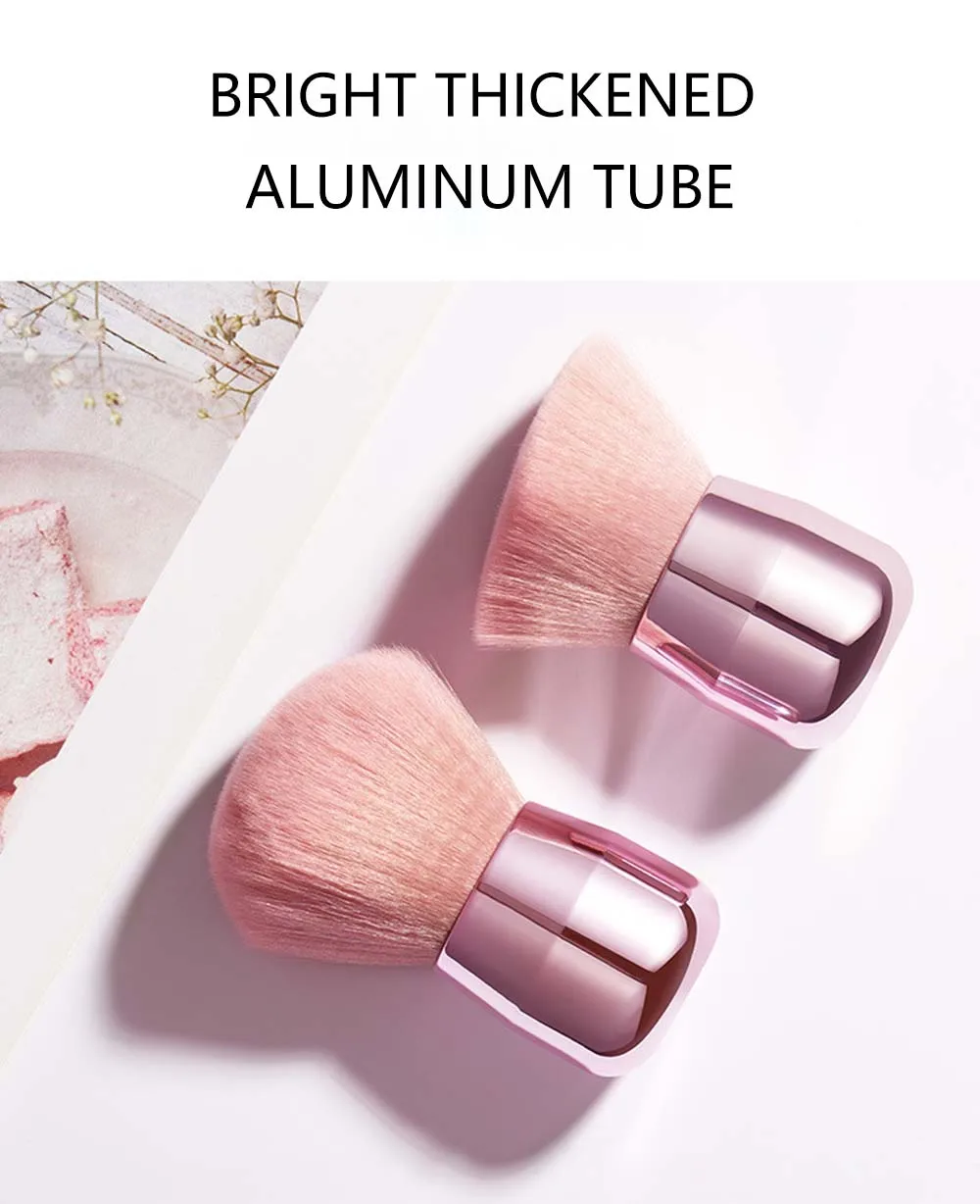 CALIYI Mini Fluffy Loose Powder Blush Brush Set Image 5