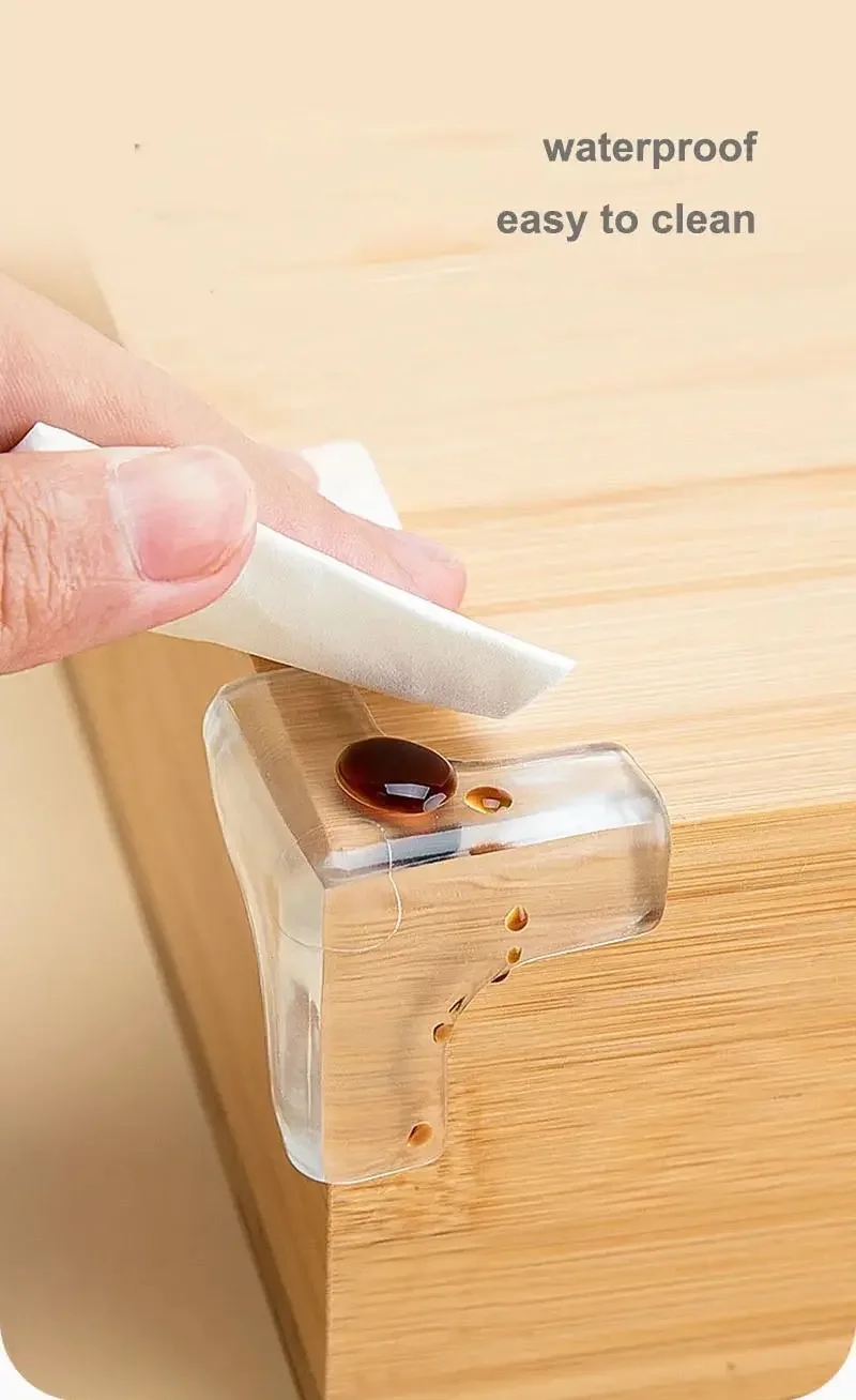 Table Corner Protector 10PCSBaby Collision Proof Protector Table Corner Transparent Anti Collision Angle PVC Pad Child Safety Corner Guard