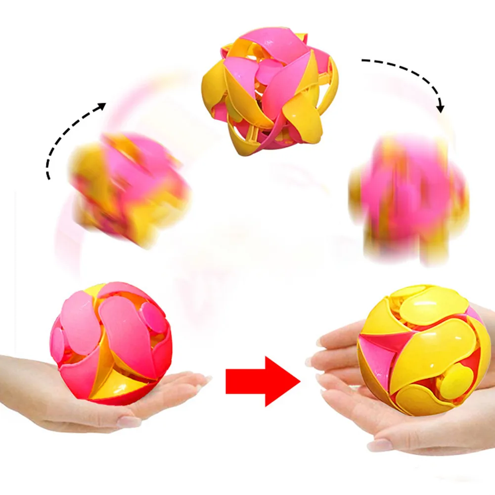 Magic Color-changing Ball Toy Hand Throwing Telescopic Balls Hand Throwing Creative Fun Toy Birthday Gift For Sports Toy Ball 3