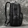 Cow Leather Backpacks Men Laptop Rucksack Shoulder Bag Mochilas Cowhide Genuine Leather Male Bag School Bag for Man Travel Bag 3