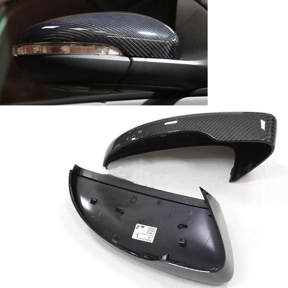 

Mirror Cover Caps Rear View Clip On Rearview Shell Case For Volkswagen VW Scirocco EOS CC 2010 2011 2012 2013 2014 2015 2016