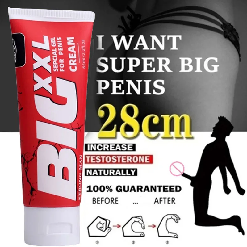 65ml Penis Enlargement Cream Aphrodisiac Erection Products Herbal Increase Big Dick Male Penis Enhancer Growth Gel Sex Product