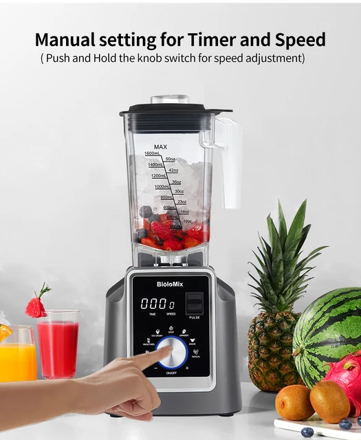  BioloMix A8700 Blender for Shakes and Smoothies and A8800 Commercial  Heavy Duty Blender for Restaurant: Home & Kitchen