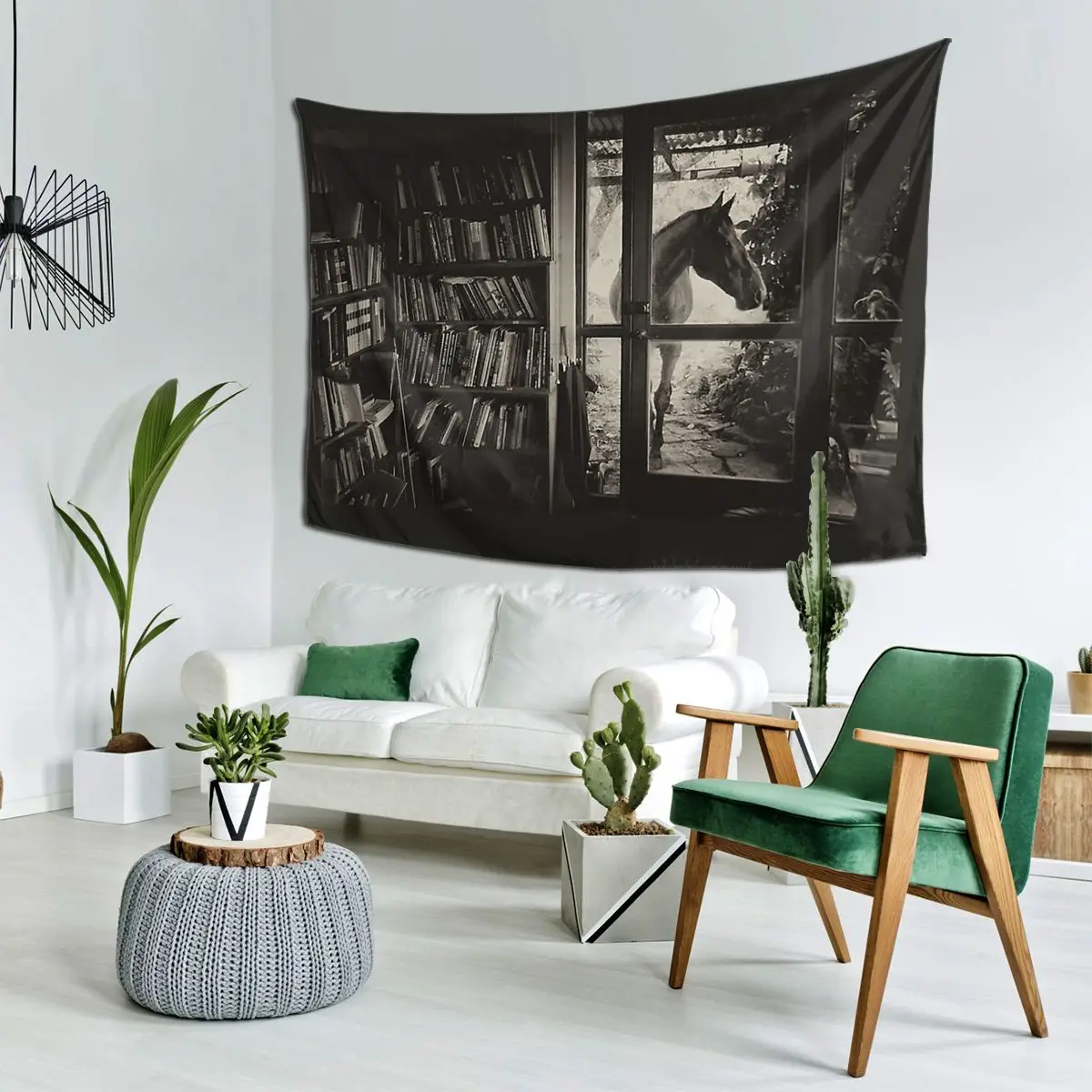 

Visitor Tapestry Decoration Art Aesthetic Tapestries for Living Room Bedroom Decor Home Funny Wall Cloth Wall Hanging