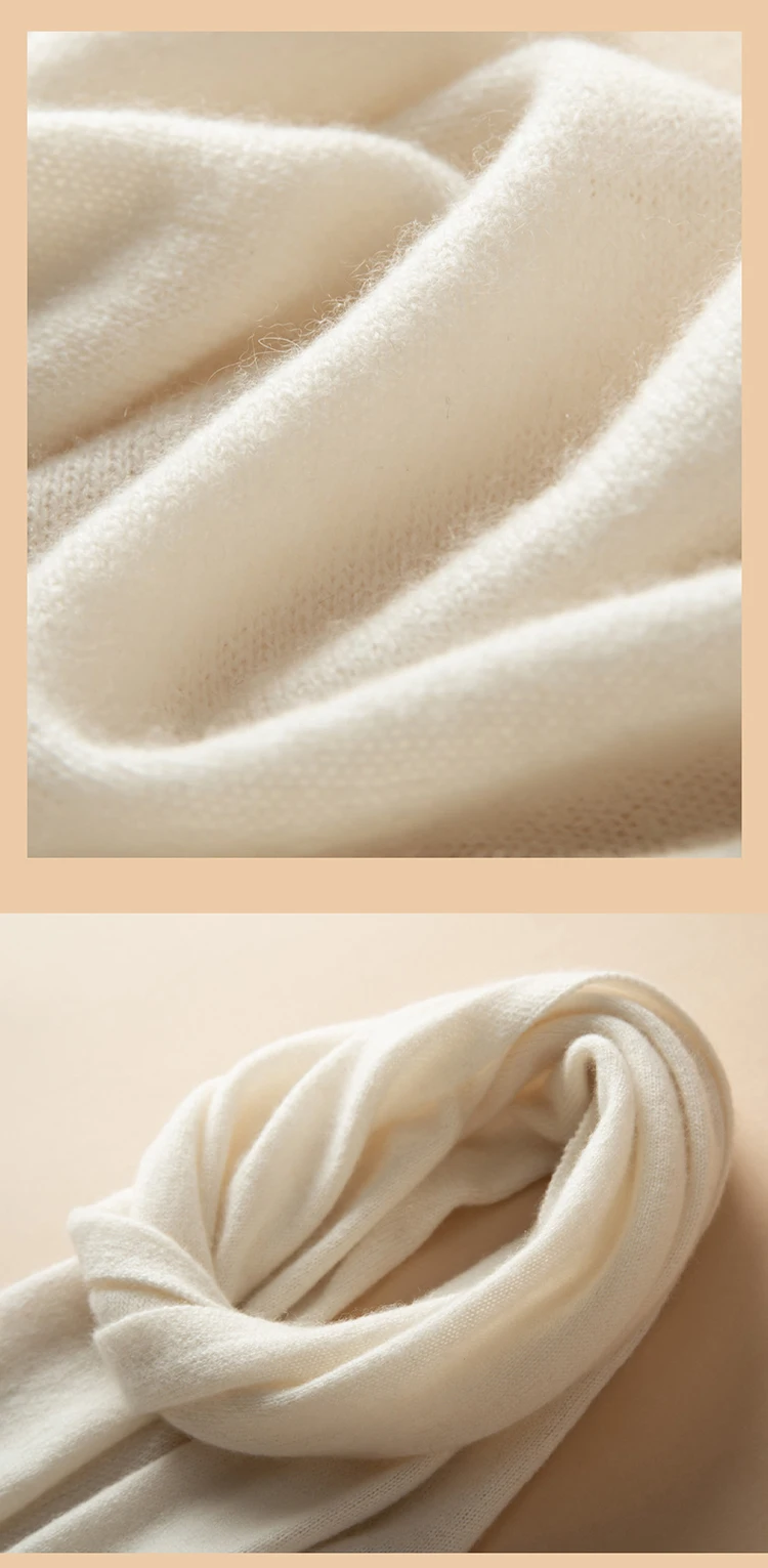 Frühlingsschal aus 100 % Kaschmir, Basic, einfarbig, Schals, Schal, Kaschmir, für Damen, Must-Have, leichte Außenwickel, Herbst, 160 x 25 cm – Detail 4