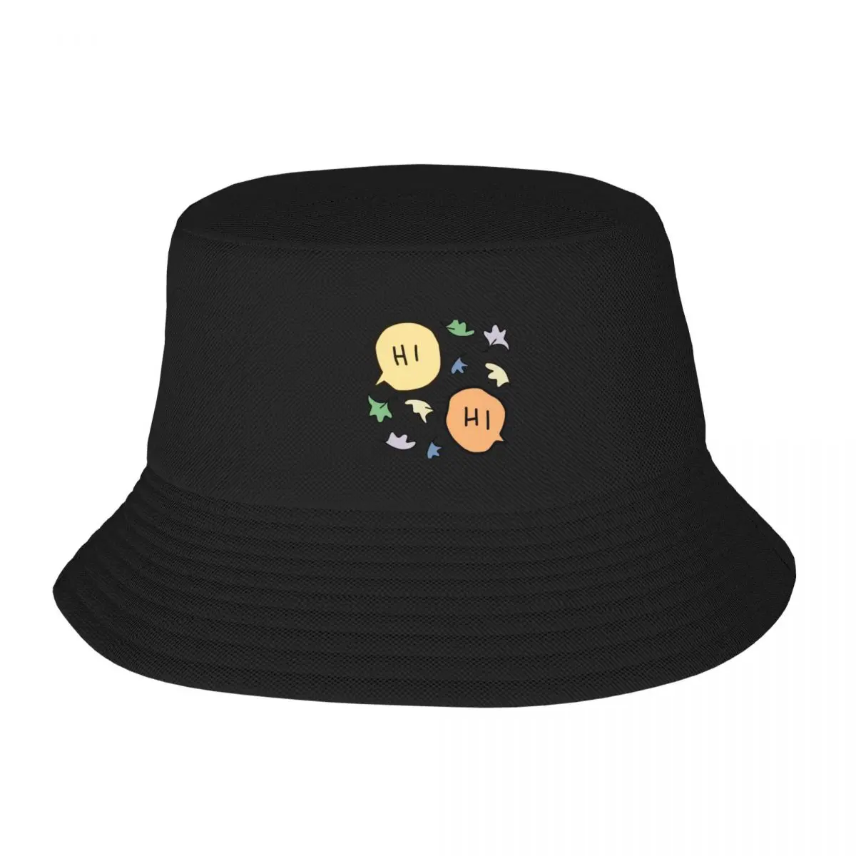 Heartstopper Hi With Leaves Bucket Hat Brand Man Caps Cappello Di Lusso Elmetto Per Uomo Donna