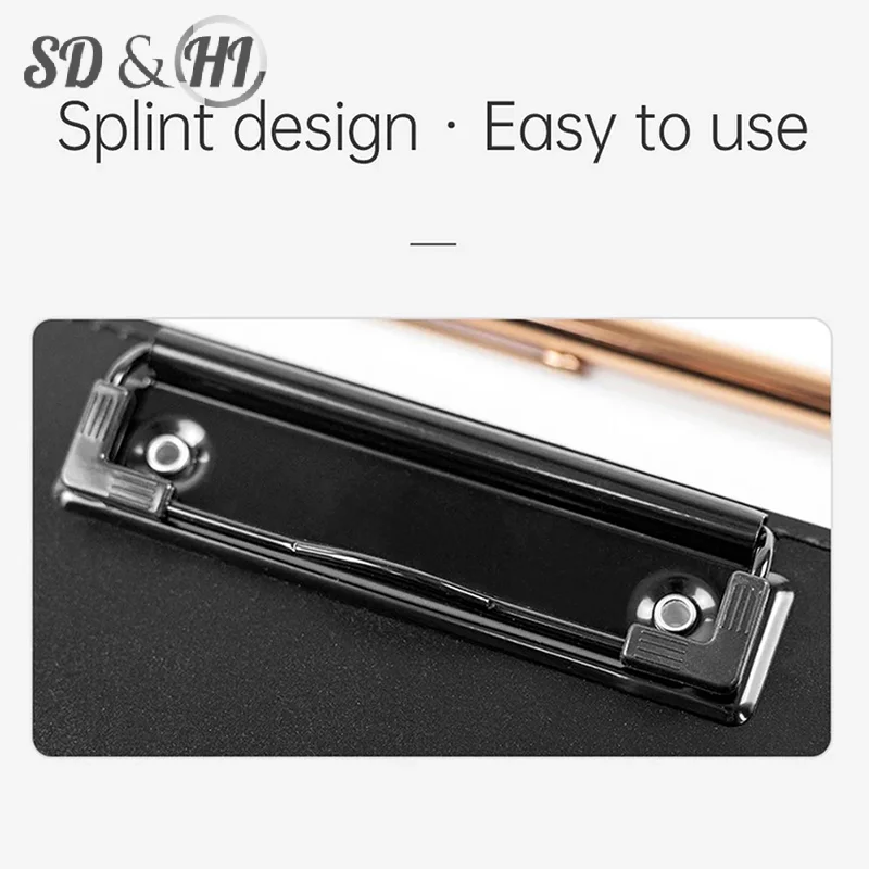 Nursing Clipboard Foldable Handheld Folders Portable Writing Board 3 Layers Secure Paper Grip For Ducuments For Doctors Students