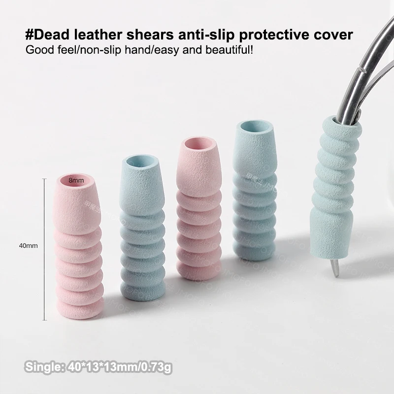 6 Stücke Abgestorbene Haut Schere Hand Kappe Nipper Abdeckung Nail art Schutzhülle Für Nagel Häutchen Schere Maniküre Pediküre Tools Kit – Detail 5