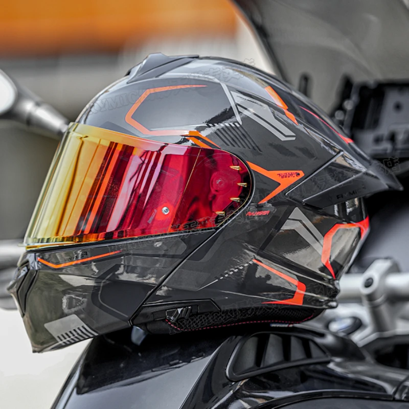 Ruroc Atlas Viking Motorcycle Helmet Dot Ruroc ATLAS Carbon Fenrir