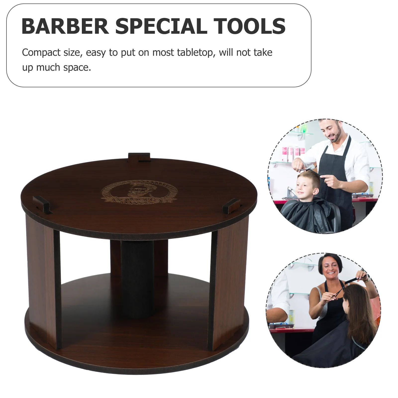 Neck Paper Bracket Tube Barber Strips Dispenser Holder for Barbershop Salon Child 4