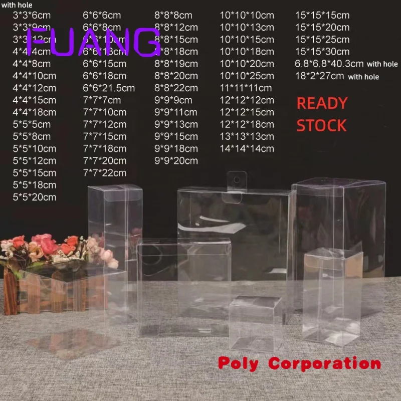 Custom Blank Frosted PP Packaging Box Transparent PET Box Clear PVC Plastic  Box Manufacturers