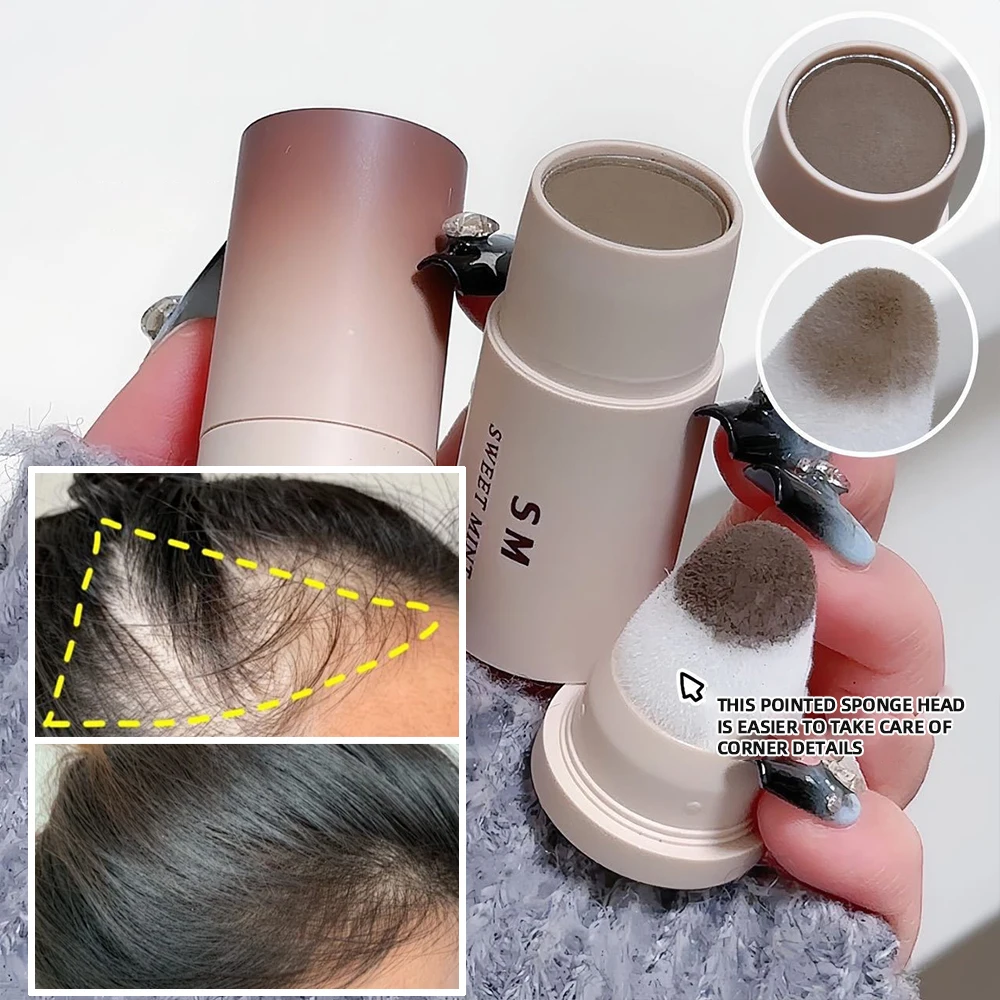 

Volumizing Fluffy Hairline Powder Instantly Cover Up Root Natural Hair Filling Hair Line Shadow Powder Hair Concealer Coverage