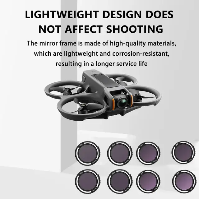 창의적 가능성을 넓히는 드론 여행용 필터 키트