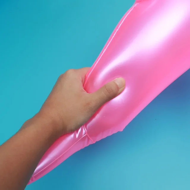 53/70cm Cute Inflatable Dolphin Pool Beach Swimming Game Pool Float Water Sports Inflatable Toys For Kids Gifts Pool Toys Bath 4