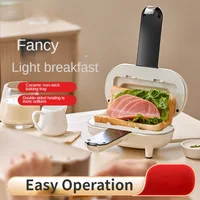 220V Electric Sandwich Maker for Home Use - Perfect for Toasts Panini Maker Household Multifunctional Cake Bread Baking Machine 1