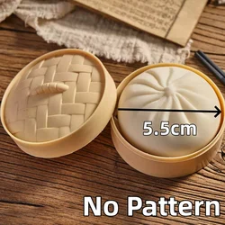 Kawaii Mini Dumpling Squishy Toy - Slow Rise Sensory Stress Relief Party Favor (White 1pc)