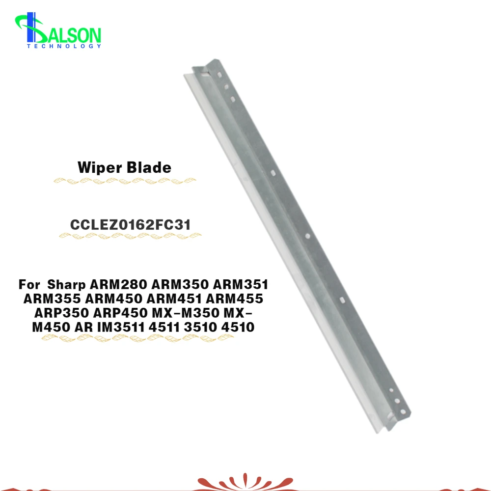 

Compatible CCLEZ0162FC31 Wiper Blade Apply to Sharp ARM280 ARM350 ARM351 ARM355 ARM450 ARM451 ARM455 ARP350 ARP450 Printer Part