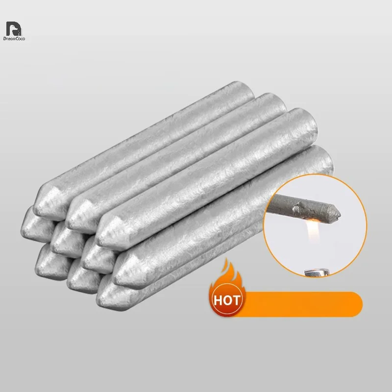 

3/6PCS Low Temperature Easy Melt Welding Rods for Copper Iron Stainless Steel Soldering Aluminum Repairing Holes Solder Rod