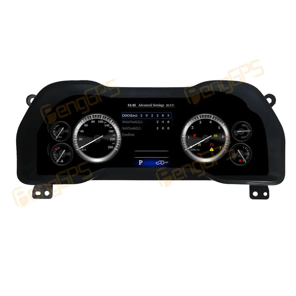 메르세데스 벤츠 C 클래스 W204 NTG4.5 2011-2014 리눅스 LCD 디지털 계기판 속도계 대시보드 패널 가상 콕핏