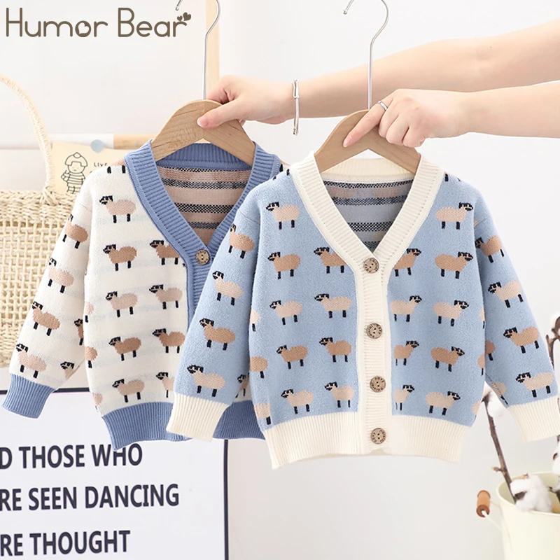 Tanie Humor Bear 2022 dzieci sweter dziergany sweter zimowa jesień z