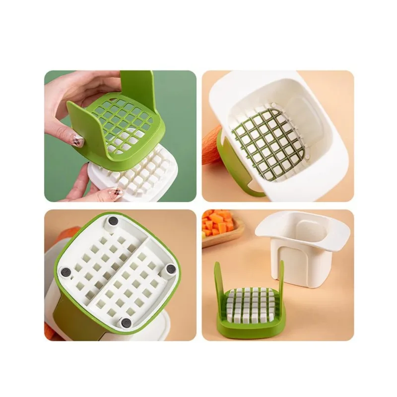 Multifunctional Stainless Steel Blade Chopper for Cucumbers Carrots Onions Vegetable and Fruits Vegetable Chopper Onion Dicing