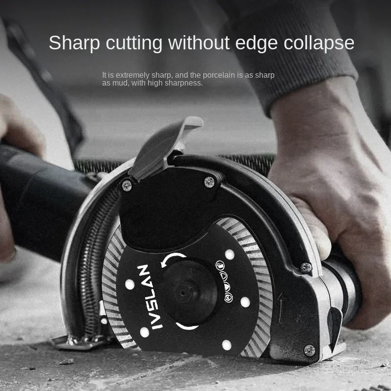 

IVSLAN 4"/100mm Diamond Saw Blade Tile Steel Concrete Cutter Mini Grinder Bore10mm Granite Marble PVC Steel Cutting Disc