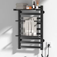 ราวแขวนผ้าเช็ดตัวไฟฟ้าแบบติดผนัง พร้อมฟังก์ชั่นทำความร้อน ตั้งเวลา ควบคุมแบบสัมผัส อุปกรณ์เสริมสำหรับห้องน้ำ 1