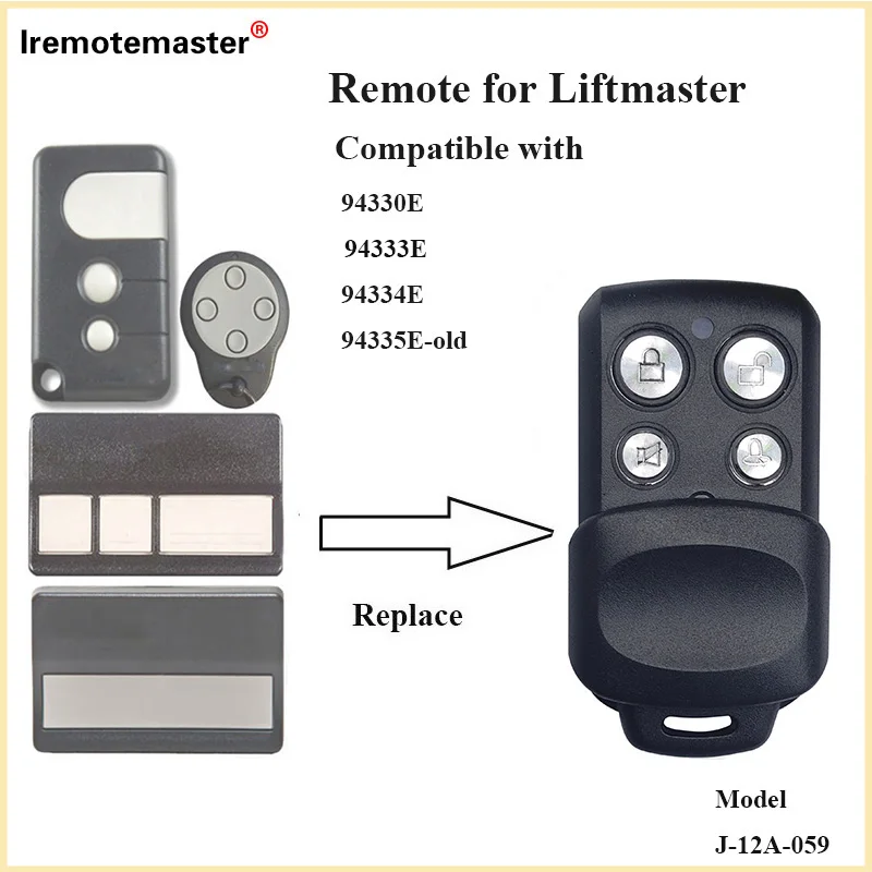 For Merlin C945 C943 C940 CM842 CM844 CM128 Garage Door Replacement Remote Control